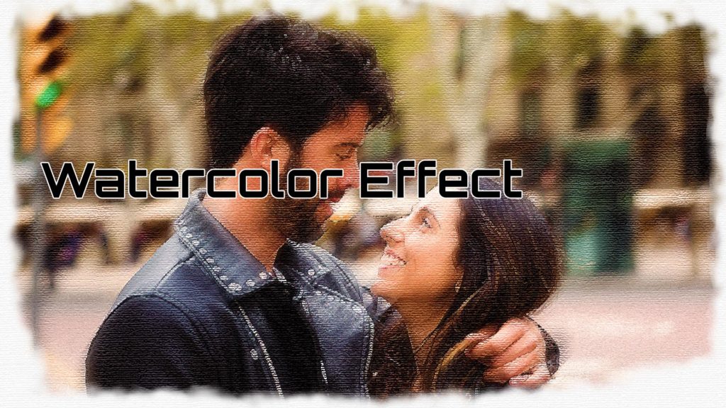 how to do watercolor effect